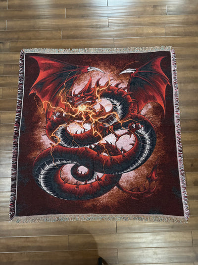 SKY DRAGON TAPESTRY/BLANKET