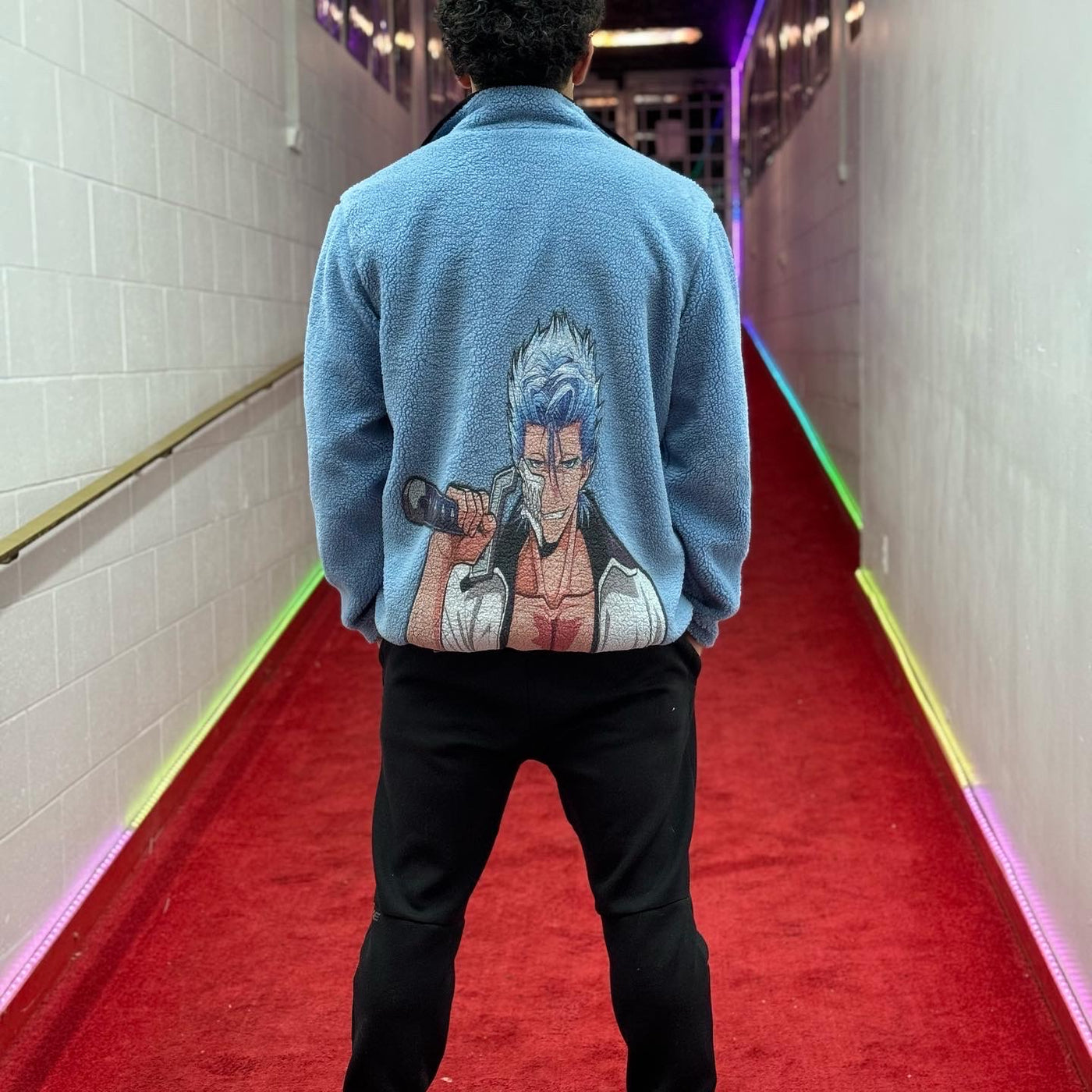 GRIMMJOW-SHERPA JACKET  *SHIPS DAY AFTER ORDERED*