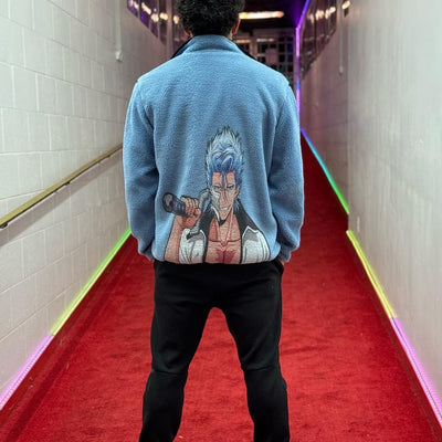 GRIMMJOW-SHERPA JACKET  *SHIPS DAY AFTER ORDERED*