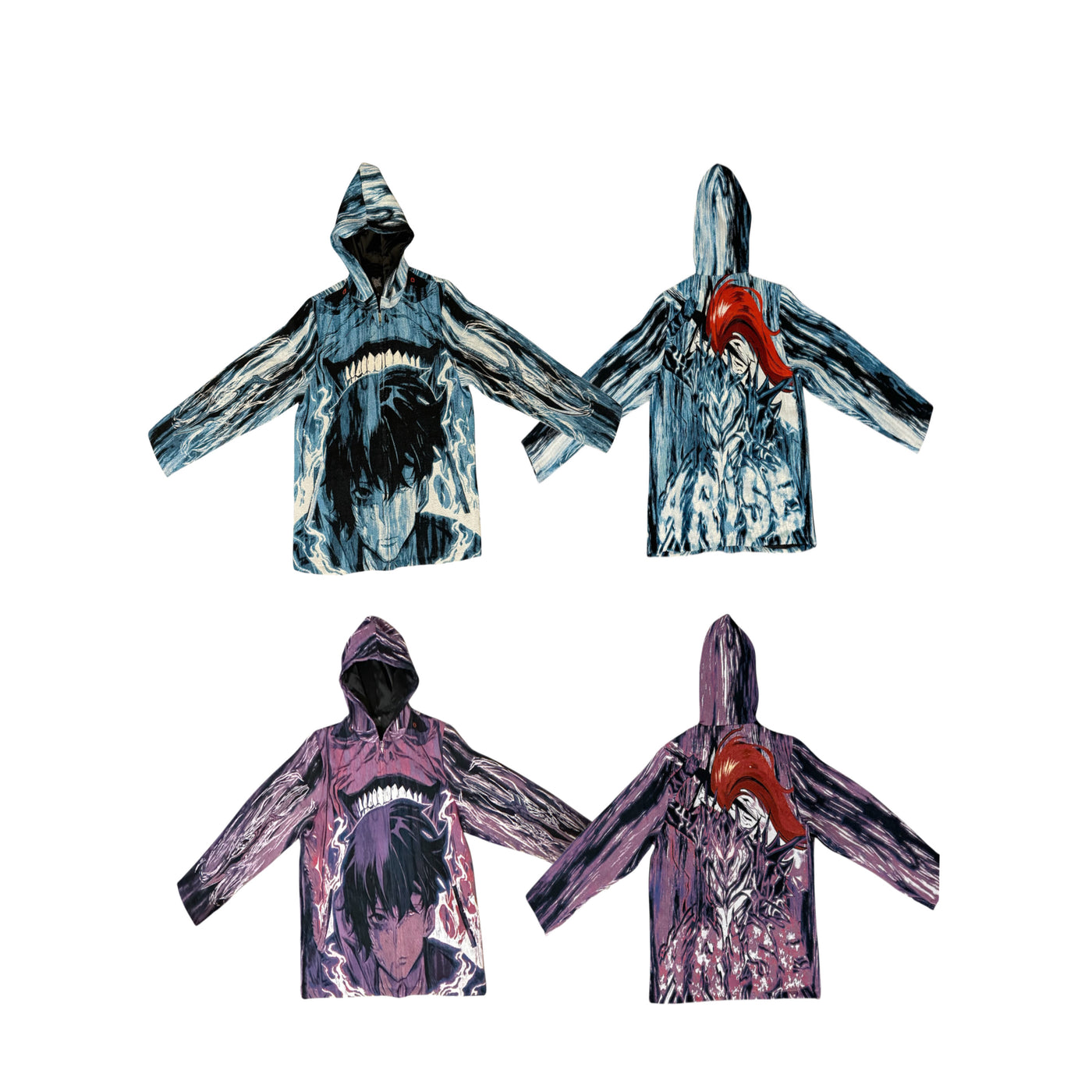 SOLOLEVEL TAPESTRY HOODED JACKET