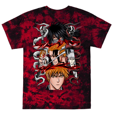 BLEACH DOUBLE SIDED TIE DYE SHIRT *SHIPS NEXT DAY ORDERED*