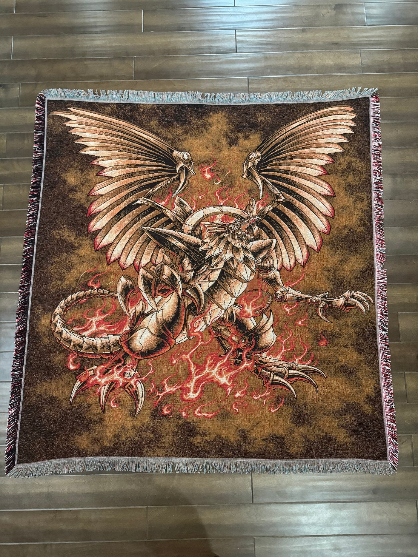 WINGED DRAGON TAPESTRY/BLANKET