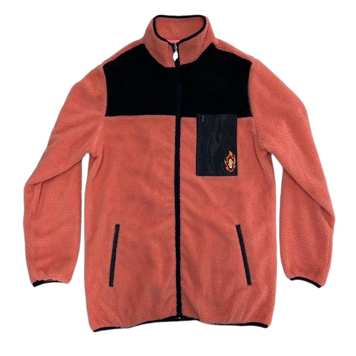 ORANGE SLAYER SHERPA JACKET  *SHIPS DAY AFTER ORDERED*