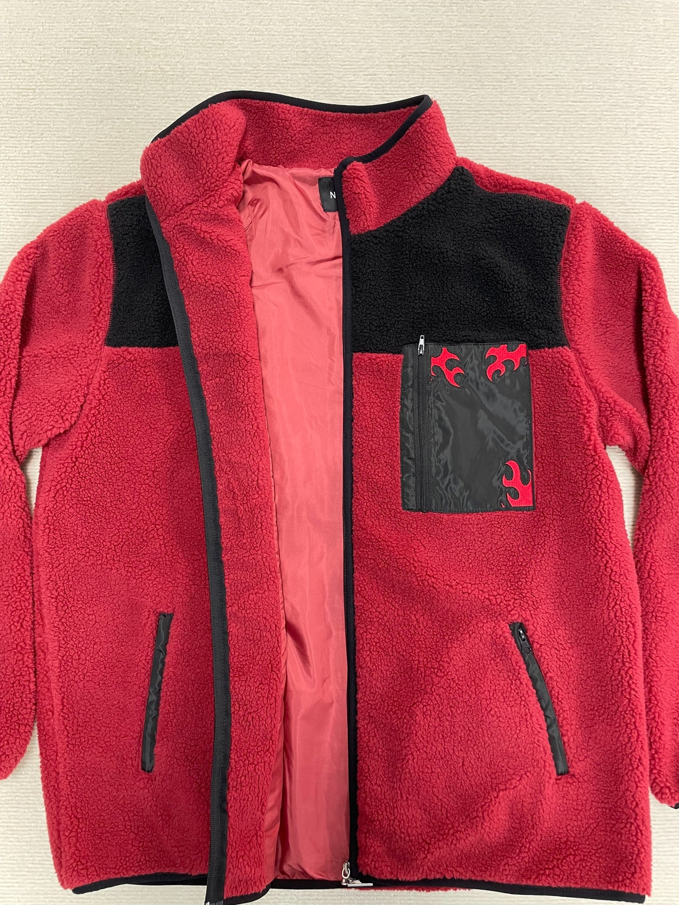 RED SLAYER SHERPA JACKET