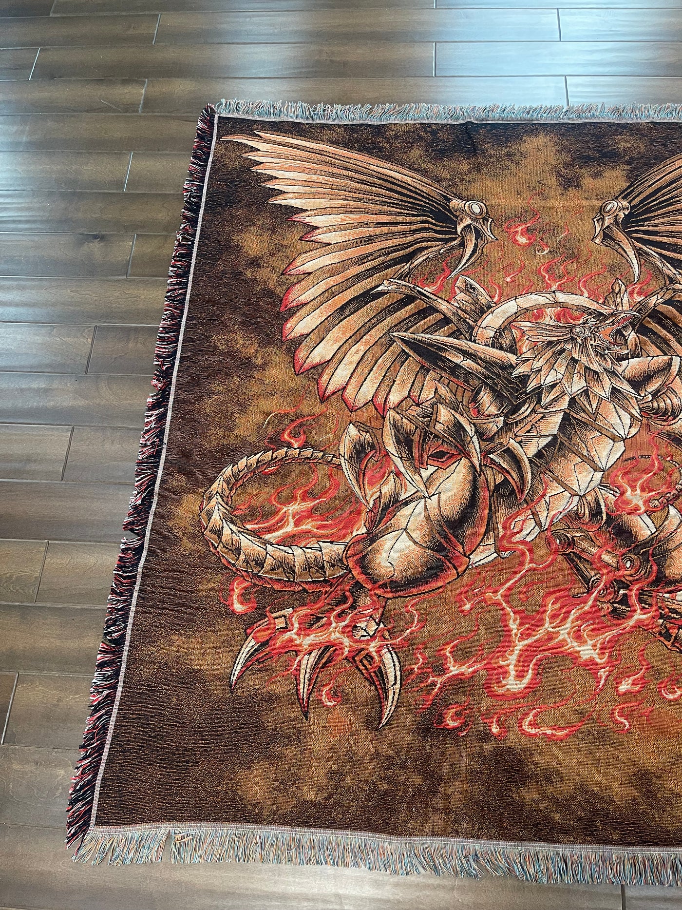 WINGED DRAGON TAPESTRY/BLANKET